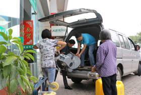 福利潔門市部出倉(cāng)送貨實(shí)景 洗地機(jī) 石材晶面處理機(jī)